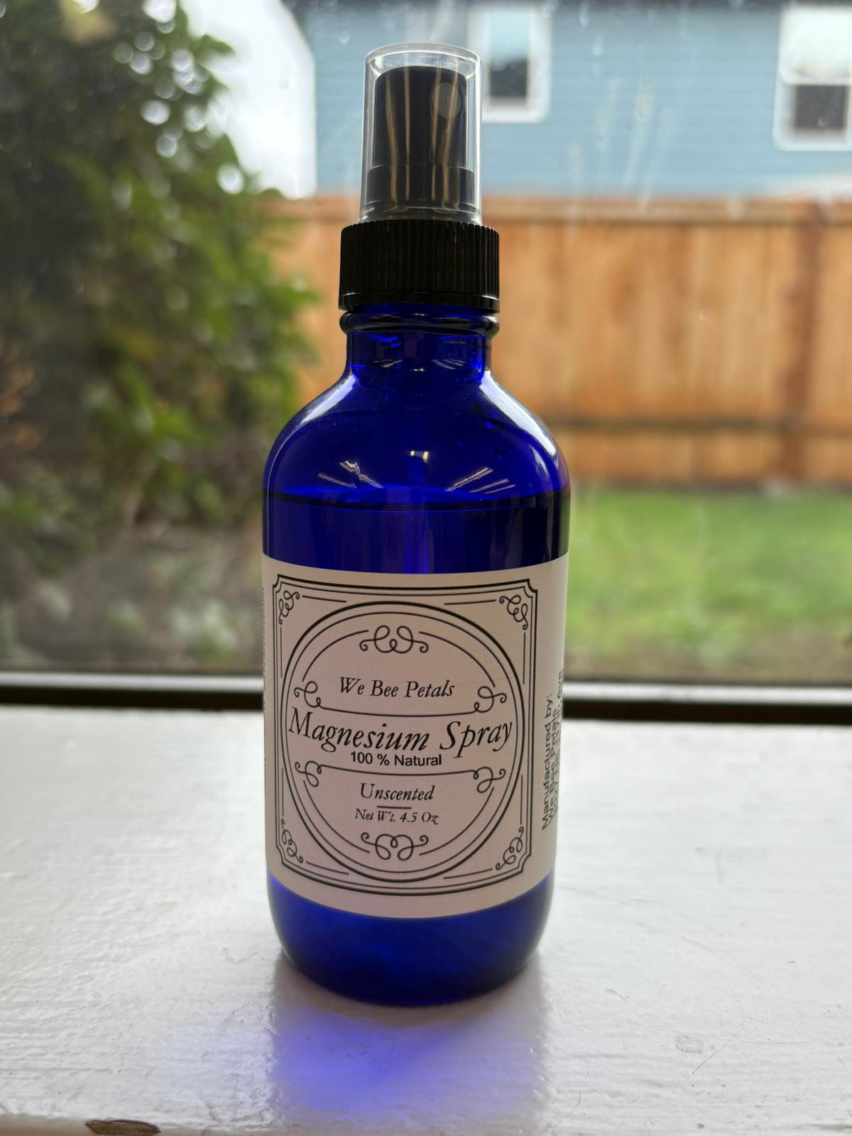 Magnesium body spray