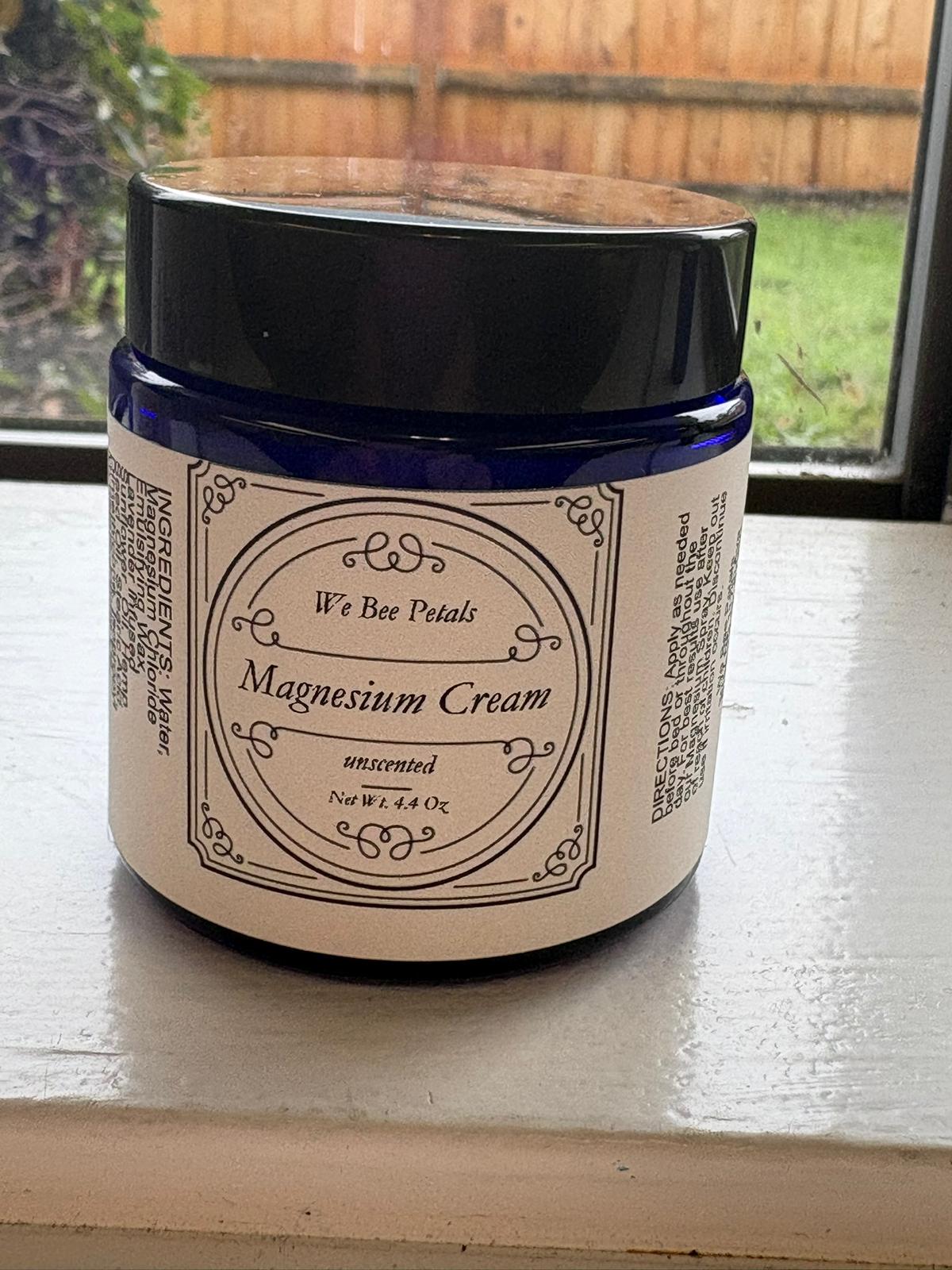 Magnesium body cream