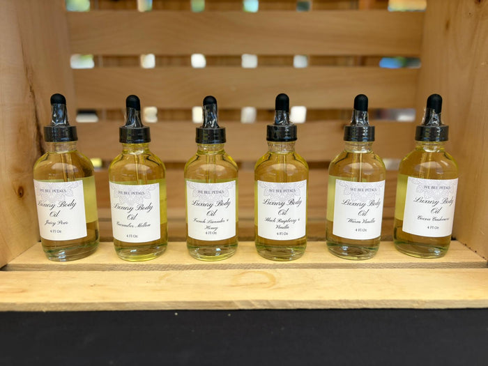 Scented body oil